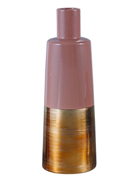 JARRON PORCELANA (Rosa) (12*12*35H)