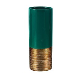 JARRON  PORCELANA (Verde Pato) (9*9*21H)