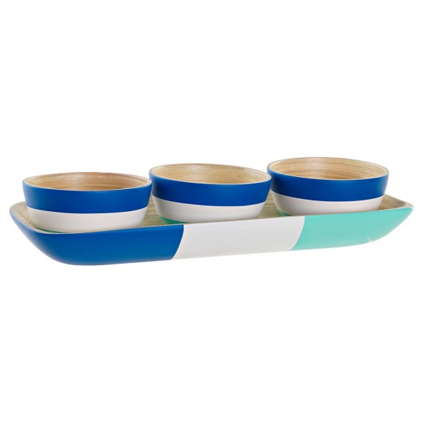 BOL SET 4 BAMBU 32X12,7X3 AZUL