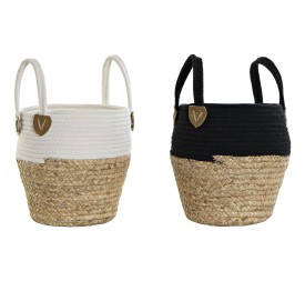 CESTA ALGODON FIBRA 22X22X30 2 SURT.