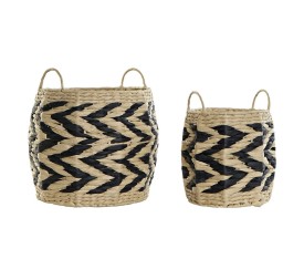 CESTA SET 2 FIBRA 30X30X30 NATURAL