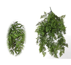 COLGANTE HELECHO PLASTICO 66 CM