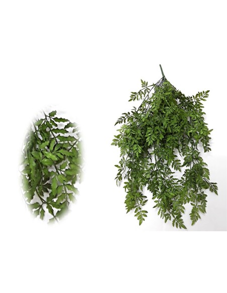 COLGANTE HELECHO PLASTICO 66 CM