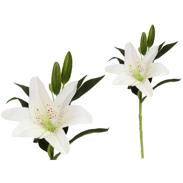 VARA LILIUM REAL TOUCH-45 CM (CREMA)