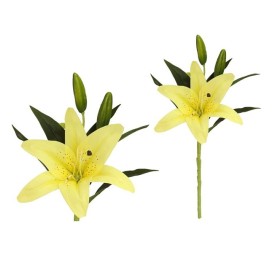 VARA LILIUM REAL TOUCH-45 CM (AMARILLO)