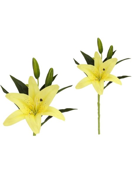 VARA LILIUM REAL TOUCH-45 CM (AMARILLO)