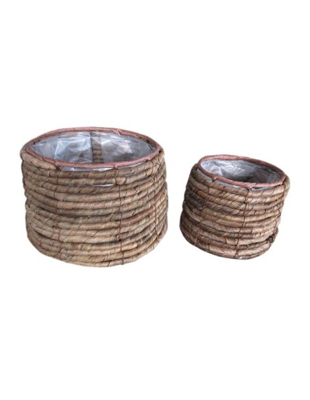 SET 3 MACETERO MIMBRE 26*19*14