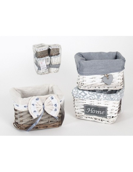 CESTA MAISON 16X10X9 SURTIDO