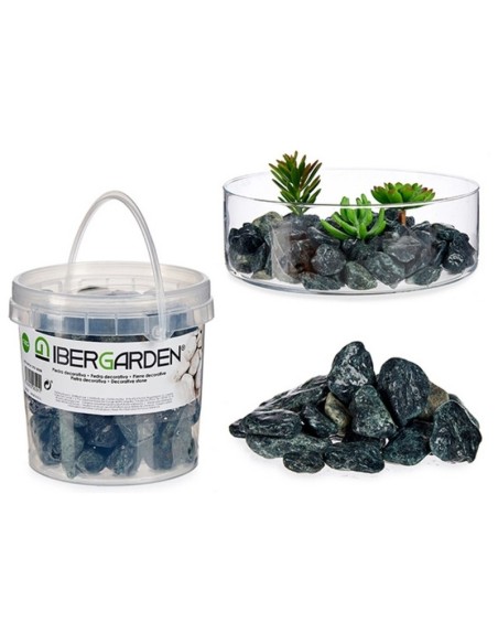 BOTE 1KG PIEDRA CANTO RODADO GRIS OSCURO BOTE 1KG PIEDRA CANTO RODADO GRIS OSCURO