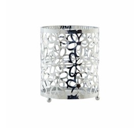 CUBERTERO METAL CROMADO 12X12X15 MARGARITAS