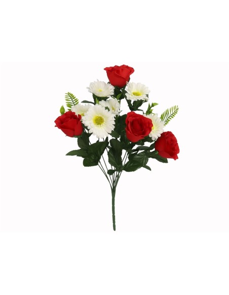 RAMO GERBERA-ROSA SATIN X10-4