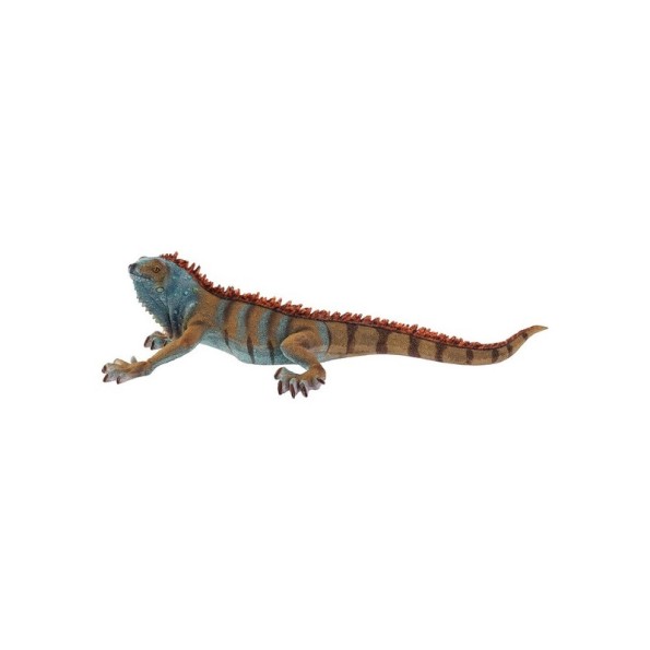 FIGURA RESINA 50X22X14 IGUANA VERDE