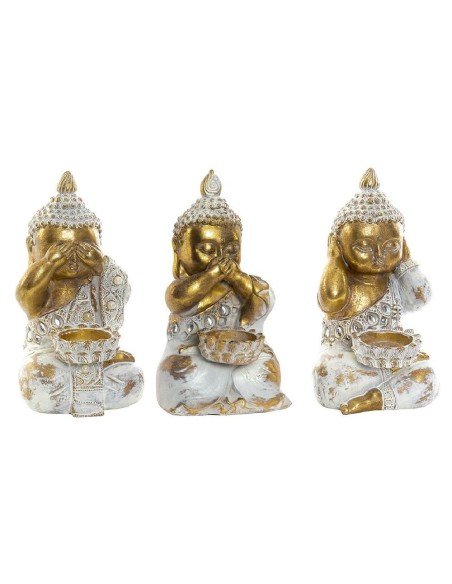 FIGURA RESINA 16X9X10 BUDA DECAPE 3 SURT.