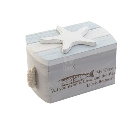 CAJA MDF CUERDA 19X10X10,5 ESTRELLA AZUL