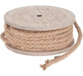 CUERDA EN CARRETE DE YUTE 0,8CMX7M