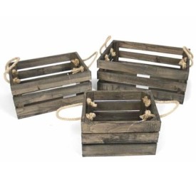 CAJA MADERA WARREN X3 MARRON