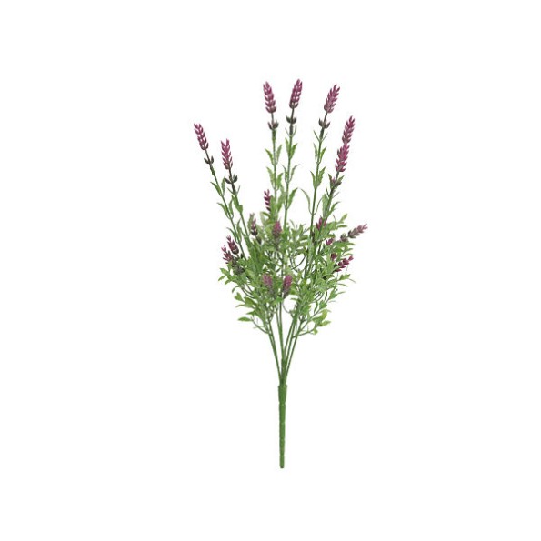 RAMO LAVANDA PLASTICO X7- 49 CM (MORADO)