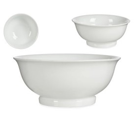 BOL ENSALADERA PORCELANA REDONDO 25CM