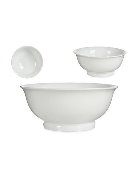 BOL ENSALADERA PORCELANA REDONDO 25CM