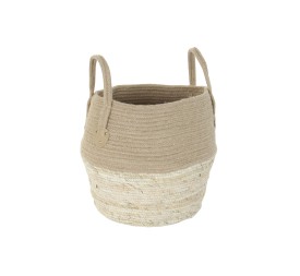 CESTA JUTE FIBRA 32X32X34 NATURAL