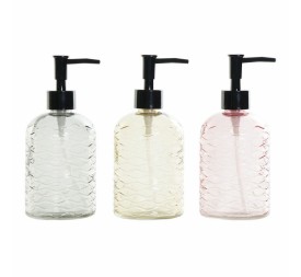 DOSIFICADOR CRISTAL ABS 8X8X18,5 450 ML 3 SURT.