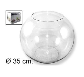 PECERA CRISTAL 35cm CAJA REGALO