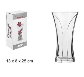 FLORERO CRISTAL 13x8x25CM