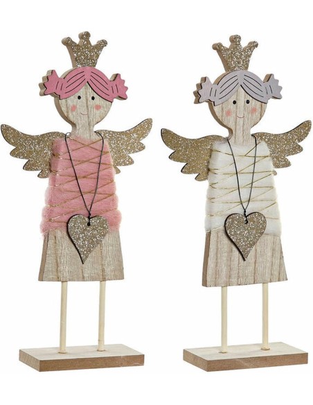 DECORACION MADERA 13X4,5X26,5 ANGEL 2 SURT.