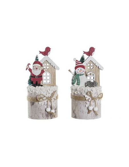 DECORACION MDF CUERDA 10X9X20 CASA 2 SURT.