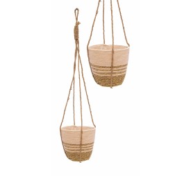 HAYDEN SWIRL HANGER PINK D18H16
