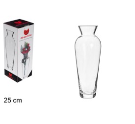 FLORERO CRISTAL 9X25CM