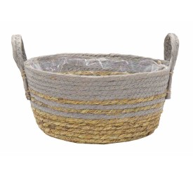 HAYDEN SWIRL BOWL GREY D27H12