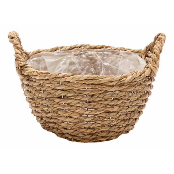 AURELIUS BASKET LOW NATURAL D28H14