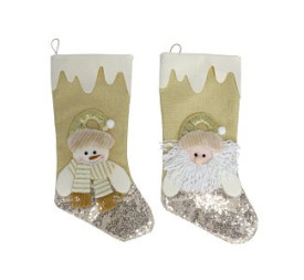 BOTA REGALOS ORO NEVADA 46X21CM 2STD,