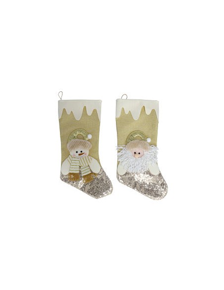 BOTA REGALOS ORO NEVADA 46X21CM 2STD,