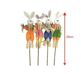 CONEJO ROPA/PAJA CLAVAR XS