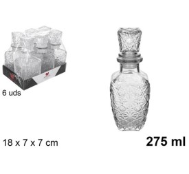BOTELLA CRISTAL LICOR TURIA 275ml