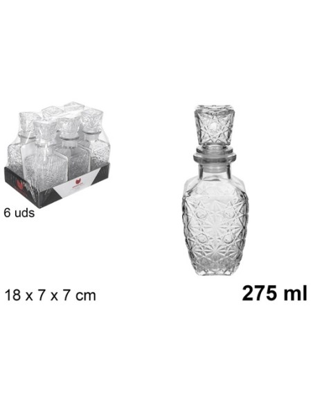 BOTELLA CRISTAL LICOR TURIA 275ml