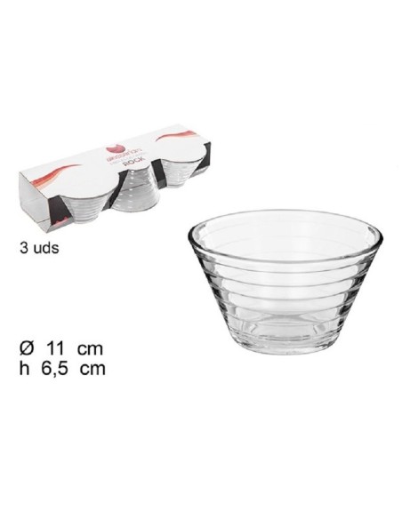 BOWL CRISTAL PACK 3 ROCK