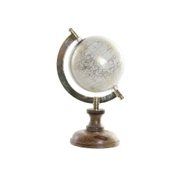 GLOBO TERRAQUEO ALUMINIO PVC 13X11X21 DORADO