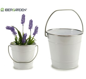 CUBO C ASA BLANCO FILO PLATA