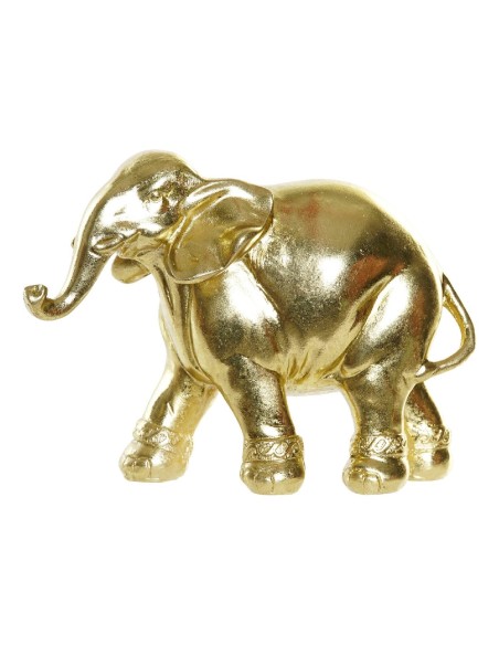 FIGURA RESINA 17X6,2X12 ELEFANTE DORADO