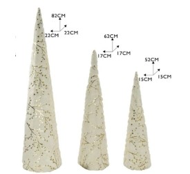 DECORACION DE CONO ORO 3SET (6)