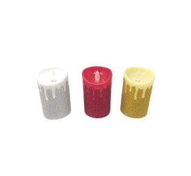 VELAS DECORATIVAS NAVIDAD 6*10