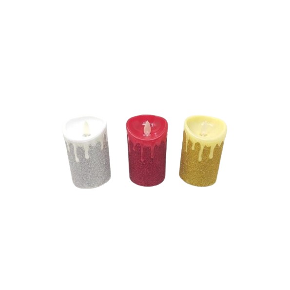 VELAS DECORATIVAS NAVIDAD 6*10