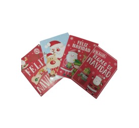 TARJETA DE NAVIDAD MUSICAL CON SOBRE