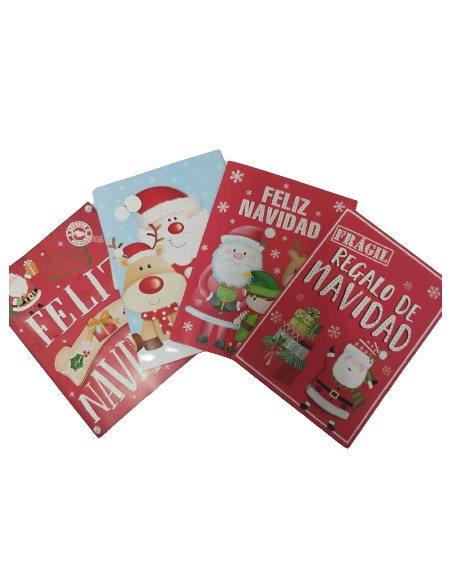 TARJETA DE NAVIDAD MUSICAL CON SOBRE