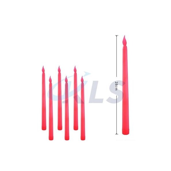 VELAS LED  DECORATIVAS ROJO