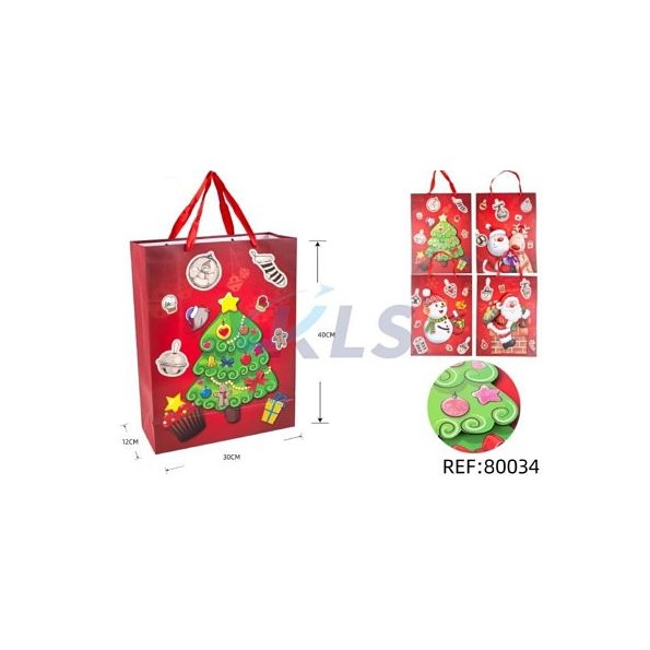 BOLSA DE NAVIDAD 40*30*12