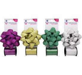 COCA GLITTER 11.5 CM+ LAZO GLITTER 10 MT